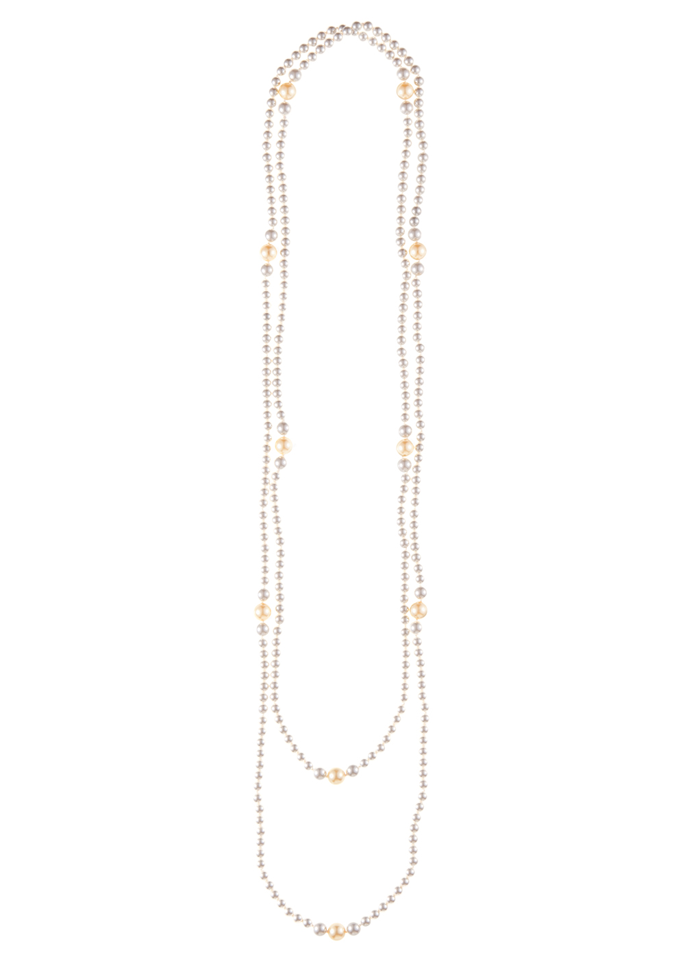 Extra Long Drop Pearl Chain