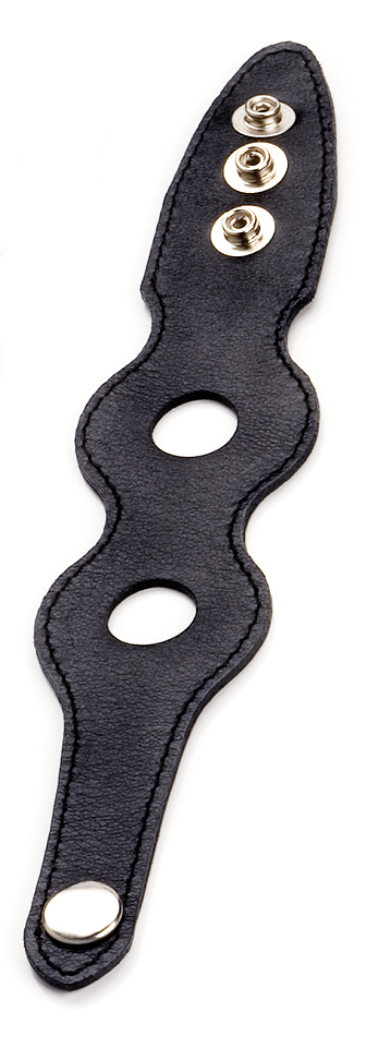 Disk Leather Wrist, black