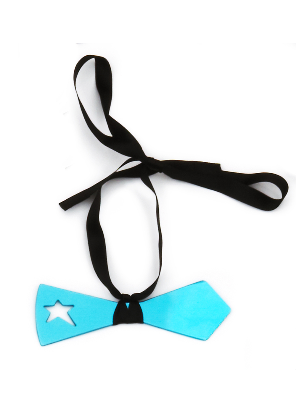 pollux blue bow tie